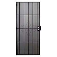 2516021 Door Screen 3x6 8 Black Metal