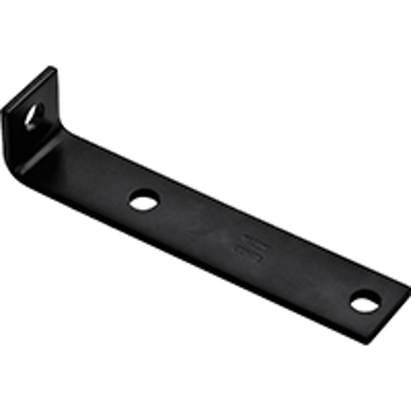National Hardware N351-480 Corner Brace 7-1/2X1.6 Inch 3/16 Inch Black Steel
