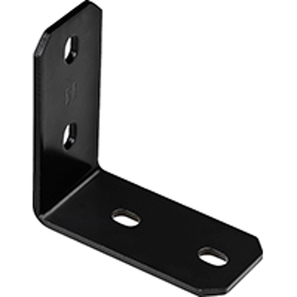 National Hardware N351-501 Corner Brace 6-1/4X3X6-1/4 Powder Coated Black
