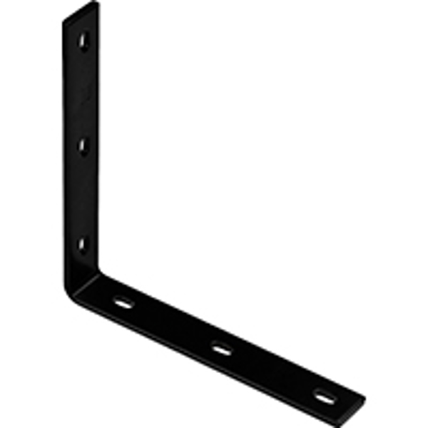 National Hardware N351-468/1151BC Corner Brace Black 10.25 In x 1.5 In x 10.25 In Steel