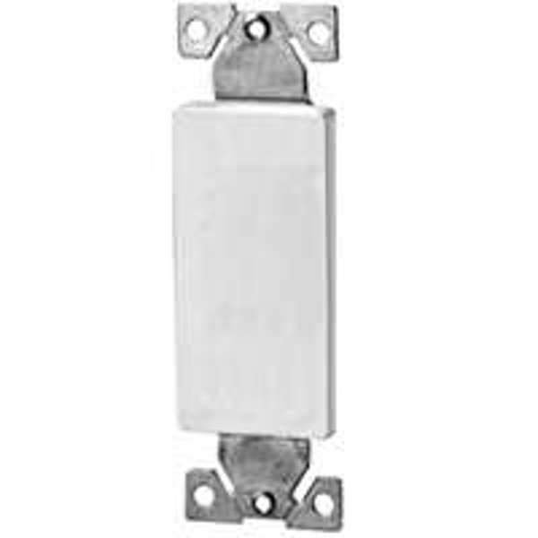 EATON-COOPER WIRING 2160W-BOX Wall Plate Adapter Decorator to Blank 1-Gang 0.08 In White