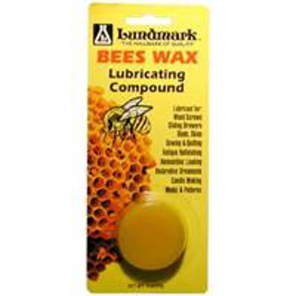 Lundmark Wax Co. SOL9105W.7 Bees Wax Lubricant Strip 0.7 Oz