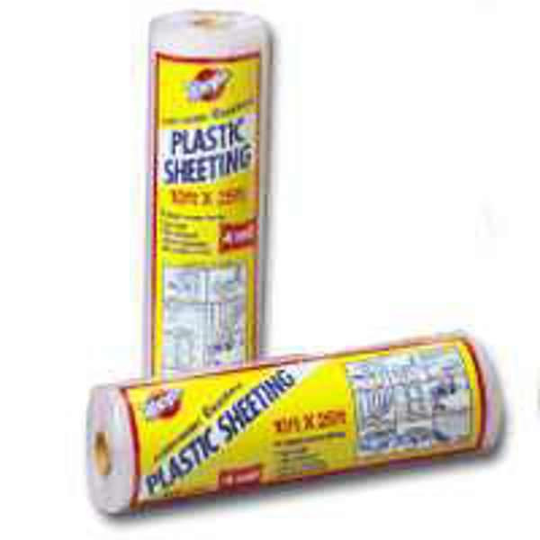 WARP BROTHERS SP-6CH10-C Poly Film 10X25 Ft Clear