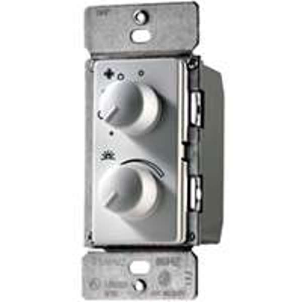 EATON-COOPER WIRING RDC15-W-K Combo 4 Speed Fan Control