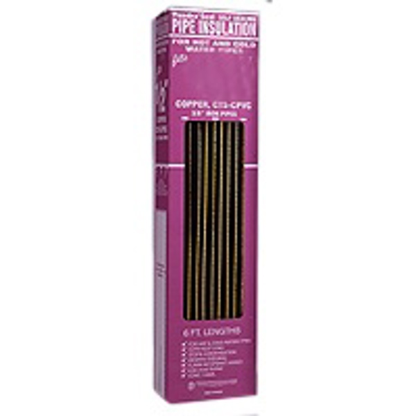Quick R Products 31181T/PR38118TW/PR38118TW Pipe Insulation 1 In X 6 In