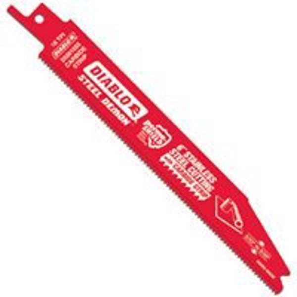 Diablo DS0618SSX Blade Saw 18TPI Stainless Steel Carbide Single Reciprocating