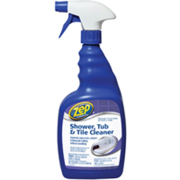 ZEP COMMERCIAL PRODUCTS ZUSTT32PF Shower Tub Tile Cleaner 32 Oz Light Yellow Liquid