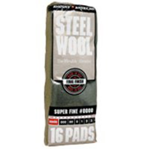 HOMAX GROUP 106600-06/206100 Super Fine Steel Wool N0000 Grit Gray