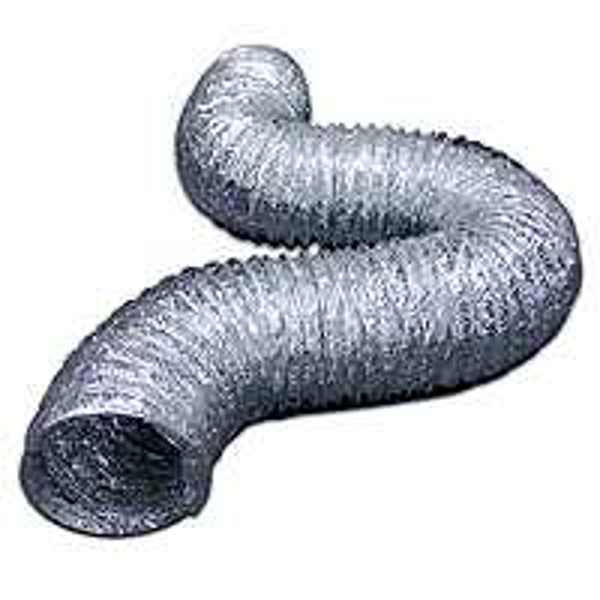 Lambro Industries 495C/411 Aluminum Flexible Duct 4 In Temperature Rating 250 Deg F