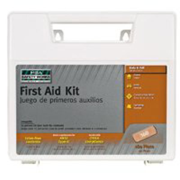 Safety Works 10049585 First Aid Kit 160 Piece Plastic