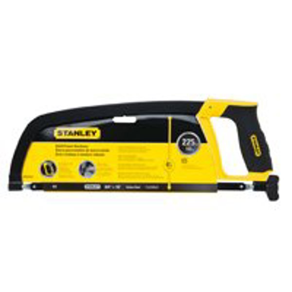 Stanley Tools STHT20139L Hacksaw 12 In 24 TPI Bi-Metal Solid Frame