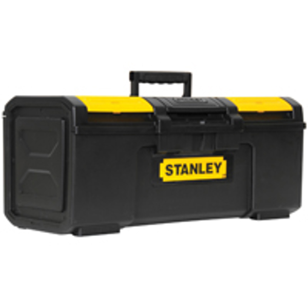 STANLEY TOOLS STST24410 Plastic Tool Box 11x23-1/3x10-3/20N Black 61 Lb