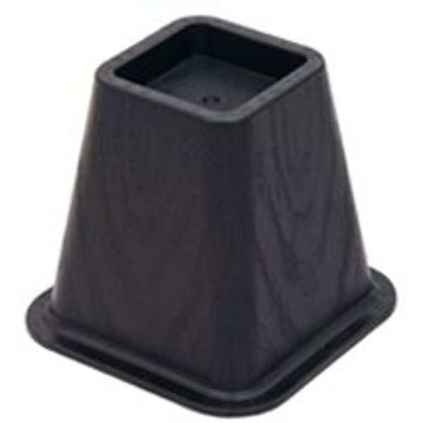 Shepherd Hardware 9523 Black Bed Riser 6-1/8 Inch