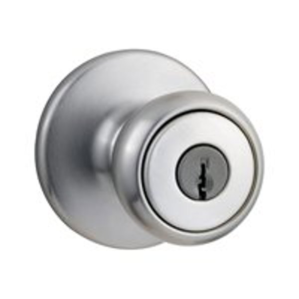 Kwikset 400T26DCP6ALRCSK6 Tylo Entry Lockset Satin Chrome