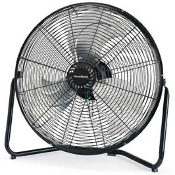 PowerZone LF-18 High Velocity Floor Fan 18 In Black