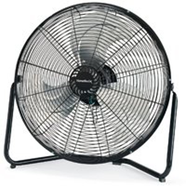 POWERZONE LF-20 High Velocity Floor Fan 20 In Black