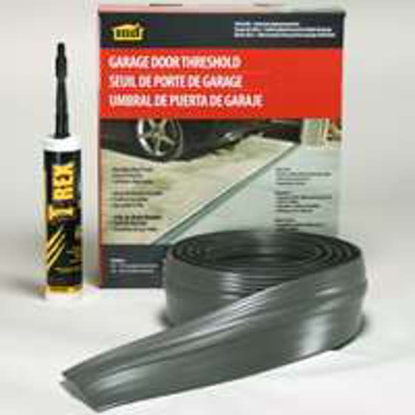 M-D Building Products 50100 Garage Door Threshold 10 Ft Vinyl