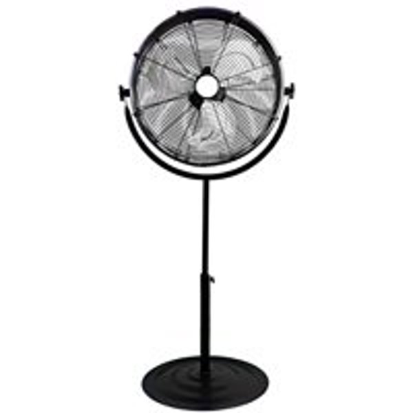POWERZONE FES50-T2 High Velocity Floor Fan 20 In Drum Stand
