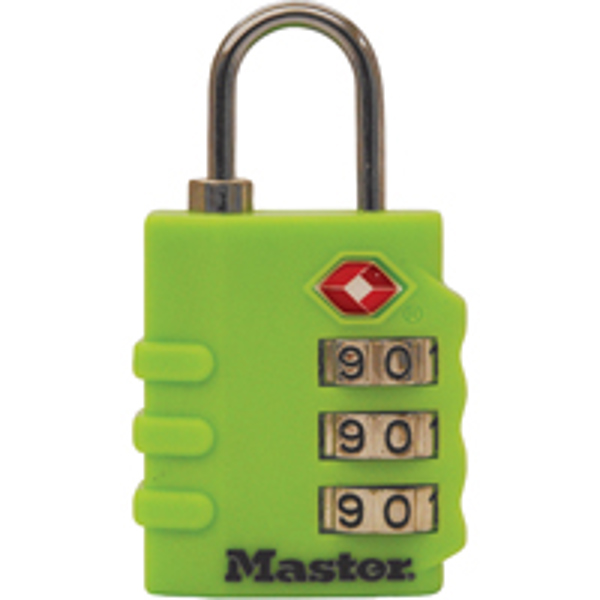 Master Lock 4684T Luggage TSA Lock 1-3/8 In 2 Pack