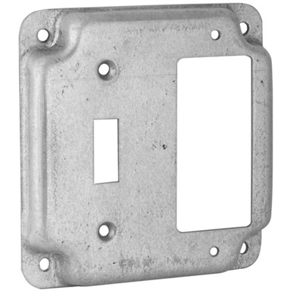 Bell Weatherproof RAC 814 4 Square 1/2 Raised Electrical Cover