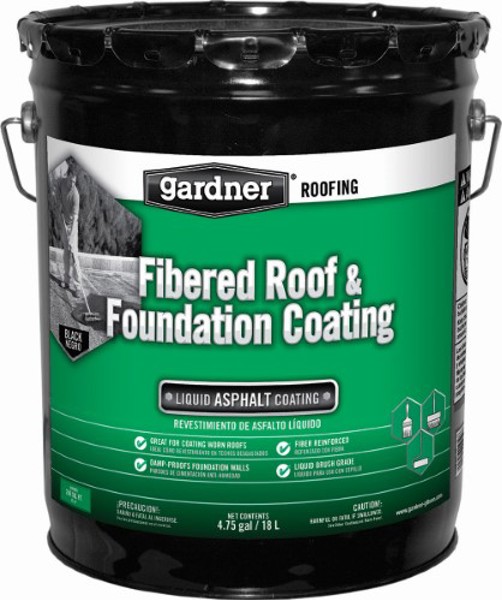 Gardner-Gibson 0105-GA Fibered Roof Liquid Water Coating