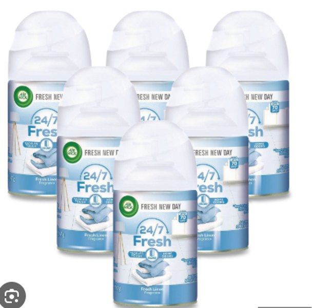 AIR WICK CELD82314 Freshmatic Spray Refill Cool Linen and White Lilac