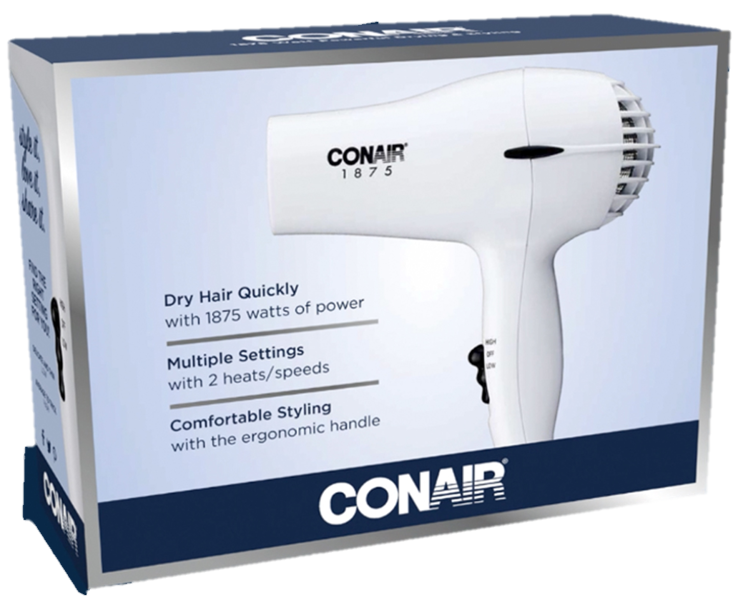 Conair 247RNAL Hair Dryer 1875 Watts Lilac