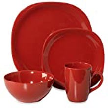 201996 16 Piece Quadro Dinnerware Set