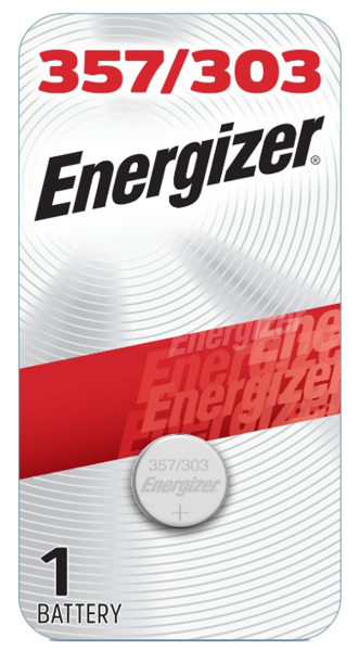 Energizer Battery 357BPZ Battery 1.5 Volt 150mAh Silver