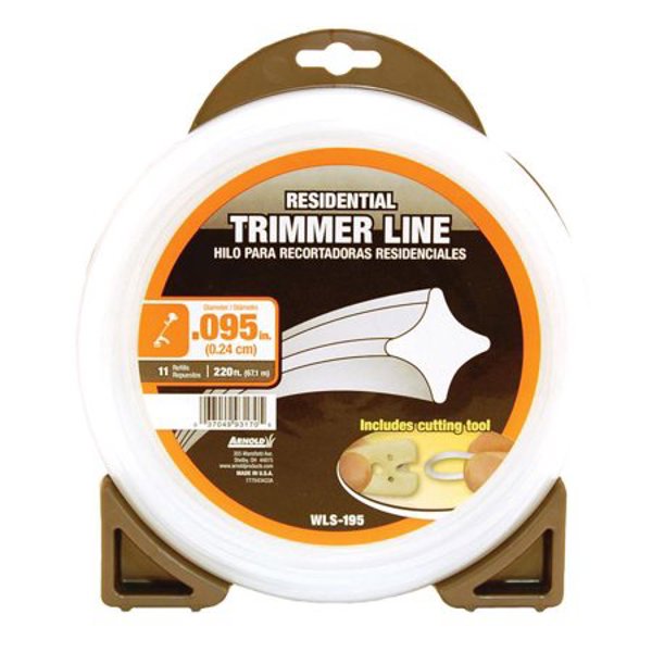 ARNOLD CORP WLS-195 Trimmer Line .095 220 Ft 10 Refills
