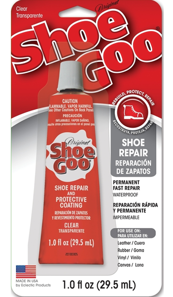 Eclectic Products 110231 Gel Shoe Repair Glue 1 Oz Clear Adhesive