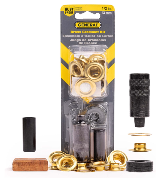 General Tools 71264 Utility Grommet Tool Kit 12 Piece 1/2 In