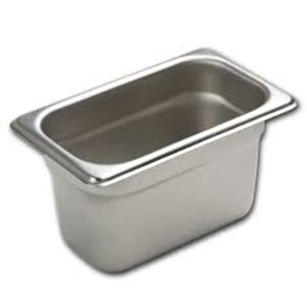 4"DEEP Browne Foodservice 22194 Anti-Jam Pan 1/9 Size 4 In Deep
