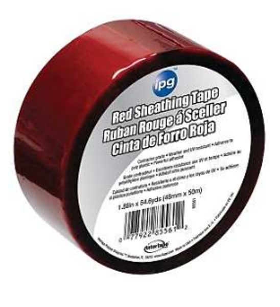 Intertape Polymer Corp 5561USR Red Sheath Tape 1.89 In x 5 In Polypropylene Backing