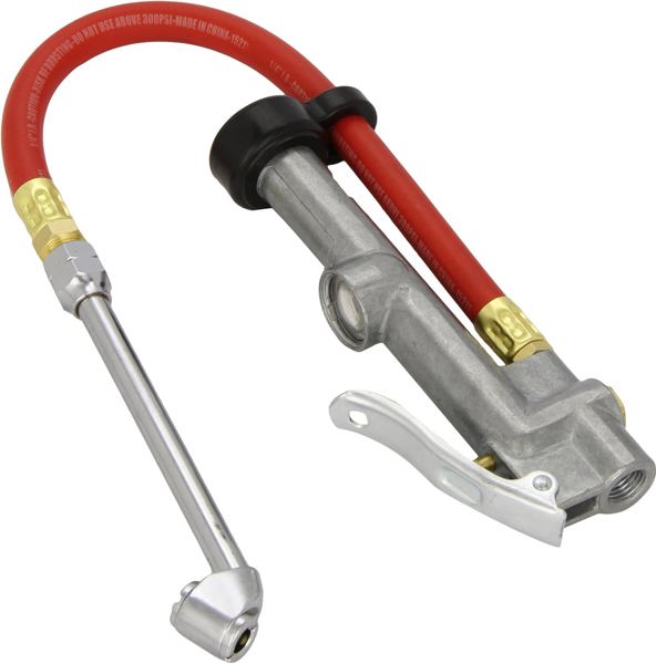 Plews/Edelmann 17-850 Deluxe Heavy Duty Tire Inflator Gauge 10-120 PSI