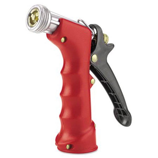 Gilmour MFG 572 Pistol Grip Hose Nozzle Red Insulated Stainless Steel Zinc