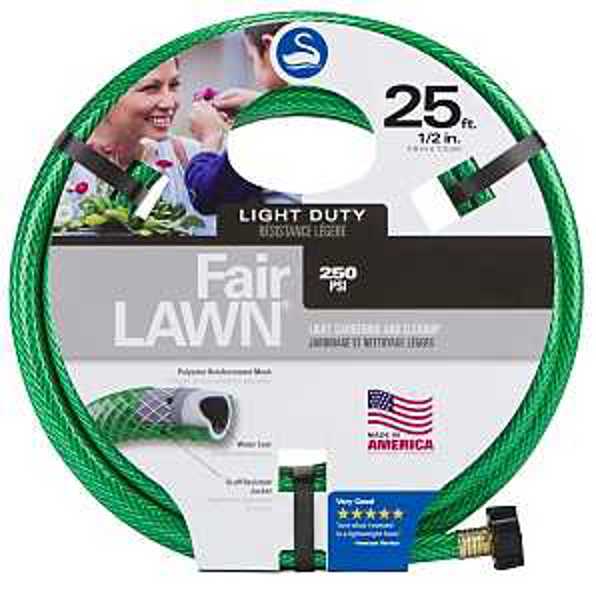 Colorite/Swan SNFA12025 Light Duty Garden Hose 1/2 In 25 Ft Green