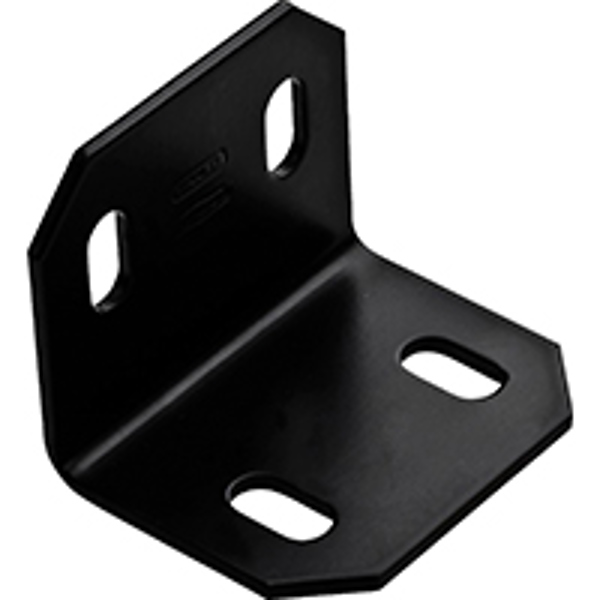 National Hardware N351-494/1217BC Corner Brace 2.4 In x 3 In x 2.4 In 1/8 In Black
