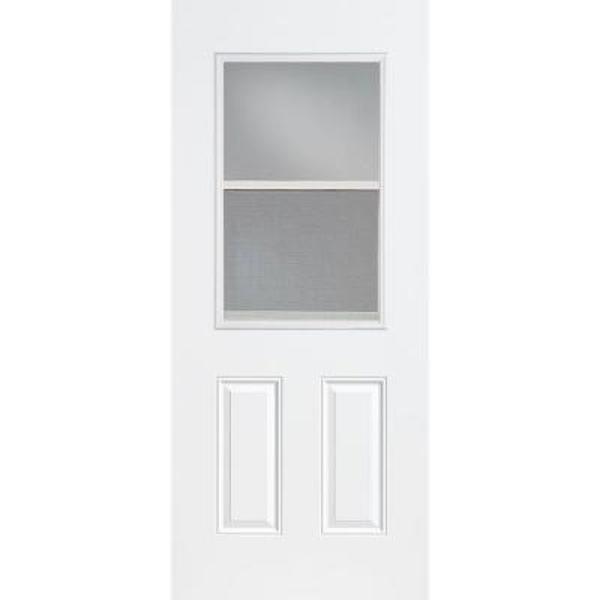 Plastpro MSFG3068 Miami Slide Plain Insulated Glass Door 22x36 White