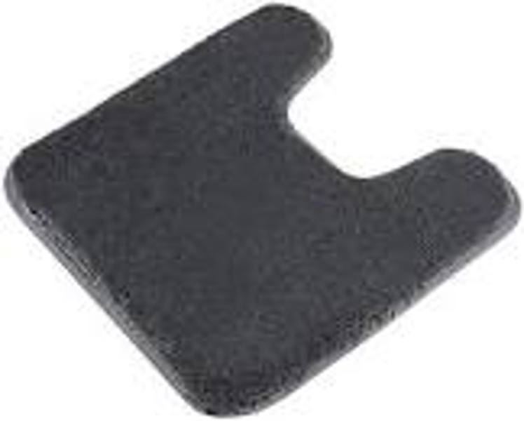Log Cabin Rug Contour 21 X 24 Rug Charcoal