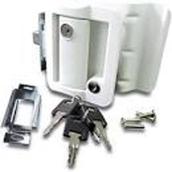 STRYBUC INDUSTRIES 1756C Door Lock White