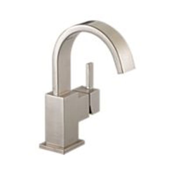 Delta Faucet 553LF-SS Vero Single Hole Lavatory Faucet Stainless Steel