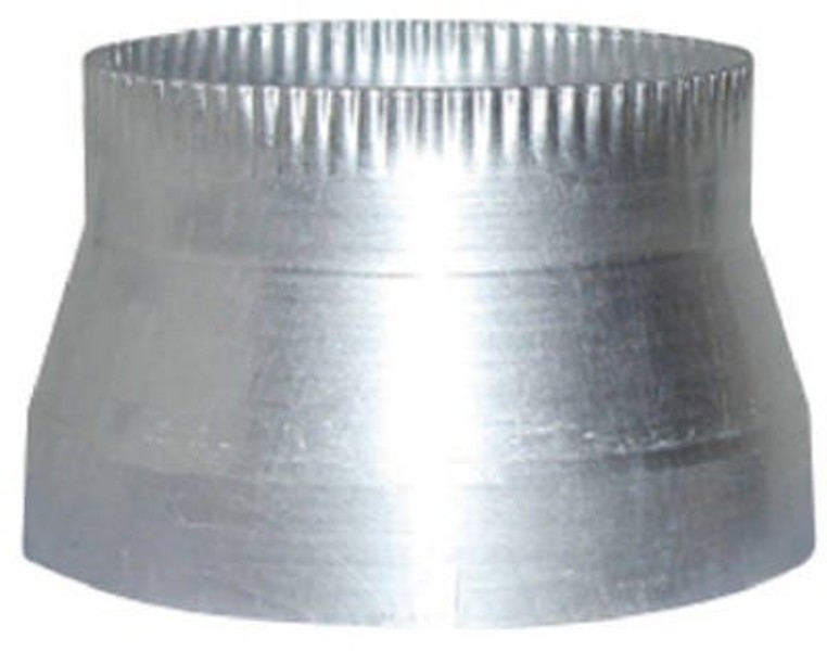 Lambro Industries 251 Vent Reducer 4 In X 3 In Aluminum Red