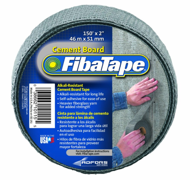 Saint-Gobain Adfors FDW8436U Tape Cement 150X2 Fiberglass Self Adhesive Gray