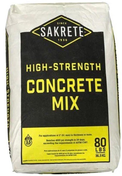 Oldcastle Precast Inc WRB 10280 Concrete Mix 80 Lb