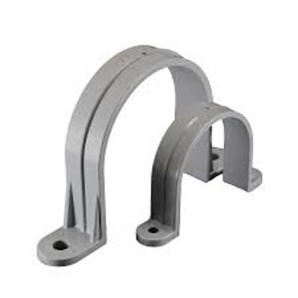 CANTEX INC 5133738B 2-Hole Conduit Strap 1 In PVC 5 Pack