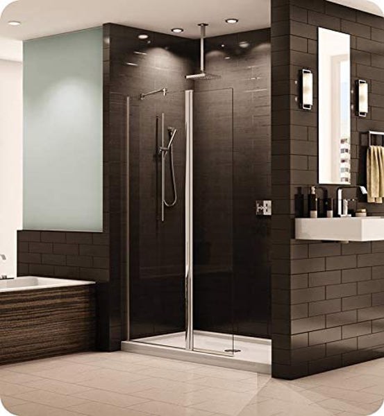 FLEURCO FLEURCO ESS2411 Shower Door Frameless In-Line Chrome