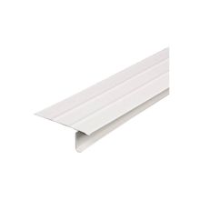 RAED 2WH 2x2x10 White Aluminum Eave Drip