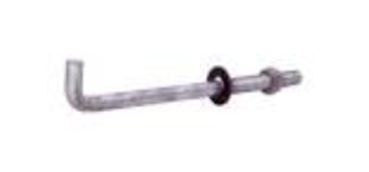 Coast to Coast HUG AB5806G-EA Anchor Bolt 5/8 In X 6 In Hot-Dip Galvanized 25 Per Carton