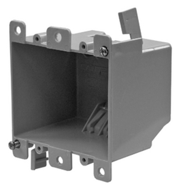 CANTEX INC EZ2500 Old Work Plastic Electrical Box 2-Gang